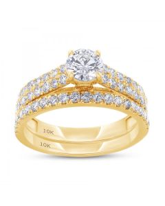 10KY RING  1.37CT TIB