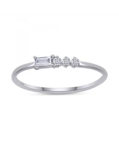 14KW RING 0.12CT TIB
