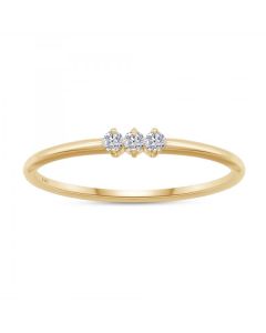 14KY RING 0.05CT TIB