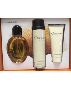 OBSESSION 3.0 EDT SP + 3.4 AS/B + 3.4 S/G + 0.10 EDT for Mens