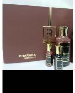 BHARARA CHOCOLATE 3.4 EDP SP + 6.7 B/L + 6.7 S/G + 0.34 EDP + 0.34 EDP for Unisex